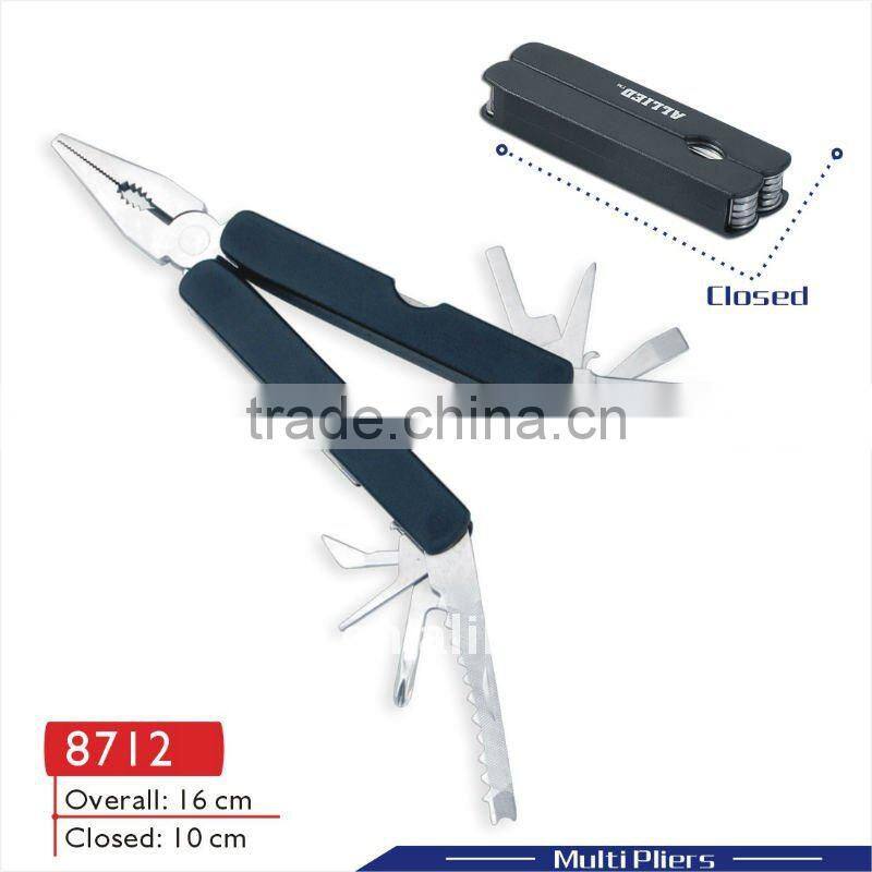 2014 Small multi adjustable tools pliers with knife 8712
