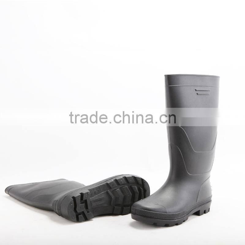 men knee high rain boot