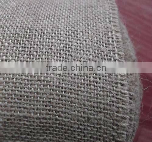 100% jute fabric with rolls nature color