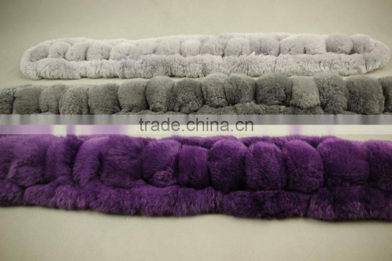 High Quality Knitted Rex-Rabbit Scarf