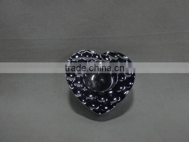 plating porcelain apple shape decorations holiday decorations
