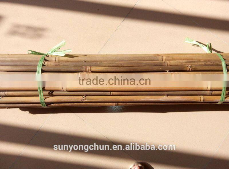 Natural Football Field Fence 3.5' 12-14mm bamboo cane for several sizes