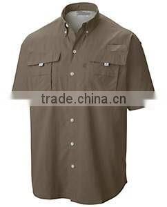 Wholesale fishing shirts short sleeve fishing shirts fishing wear sunscreen suits quick dry fishing shirts UV protect