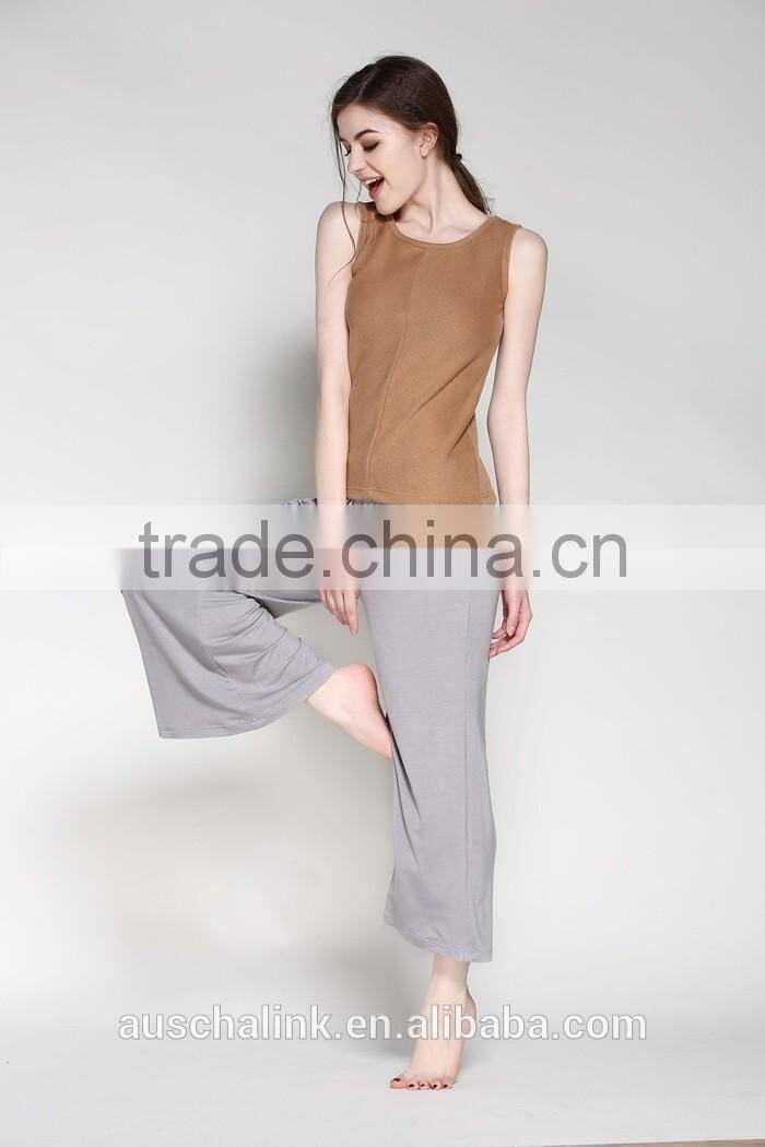 new arrival loose house rayon night pants for girls wholesale