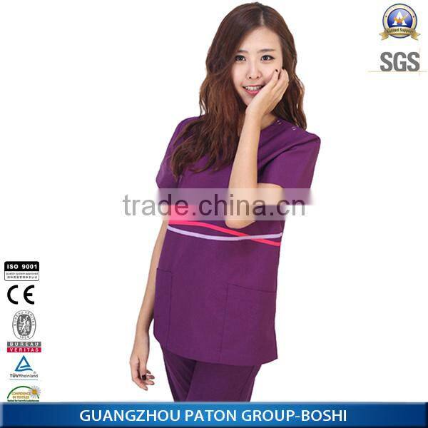 100% Cotton Nurse Uniform For Hospital Industry