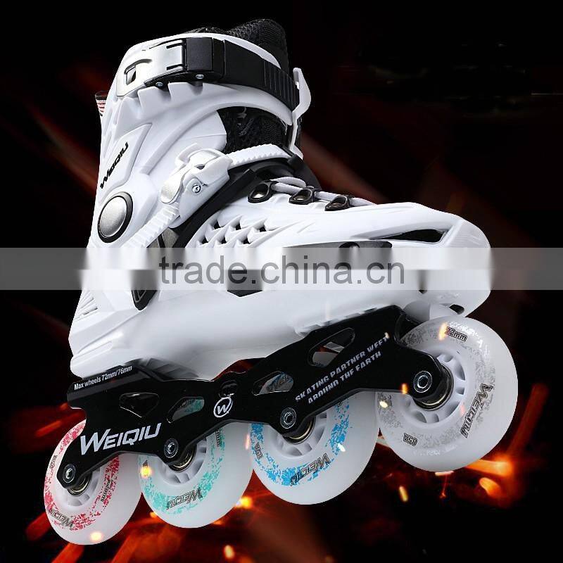 TPR light up inline roller shoes led skating shoes in India
