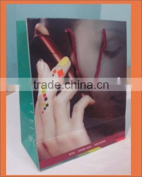 Paper Bag with rope handle for Mobile Stores