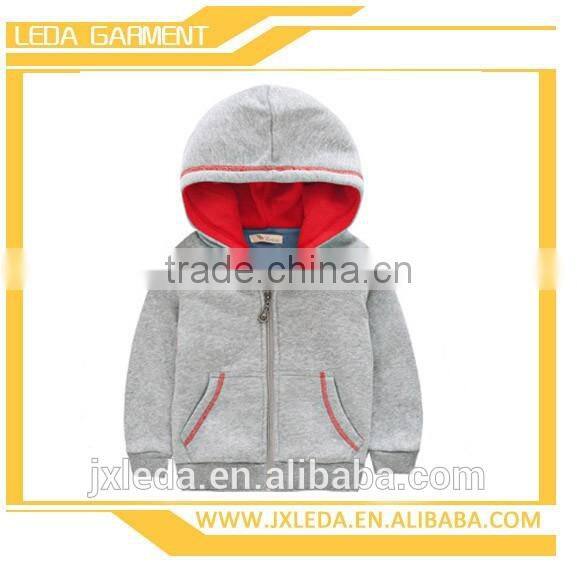 Polyester custom logo hoodie,boys zip hoodies