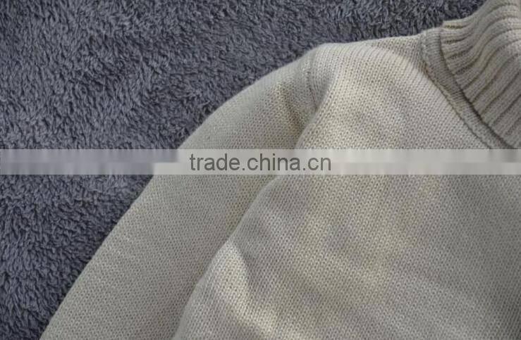 2016new design high neck Wool Knitted Children Sweater Kids Garment Online