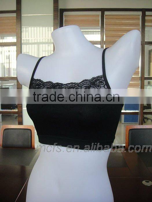 Seamless lace bra ladies underwear straps sexy women's underwear girls sexy tube bra