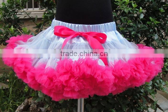 Sweet charming chevron girls pettiskirt Lovely baby fluffy pettiskirt wholesale