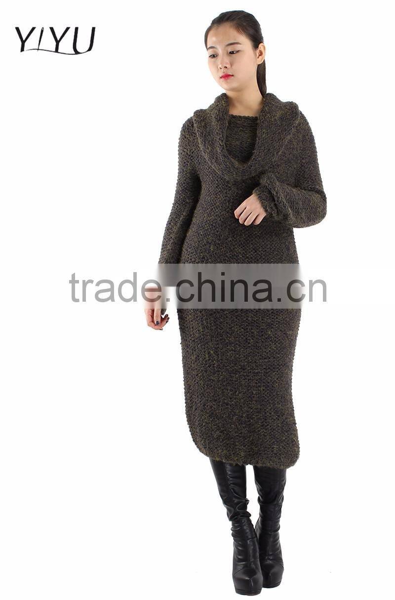 Spring Autumn Women sexy Sweater Dresses Winter Christmas Long Sweaters Knitted Thick Warm Sweater and Pullovers Burderry Jumper