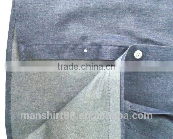 2017 high quality denim shirt jeans shirt