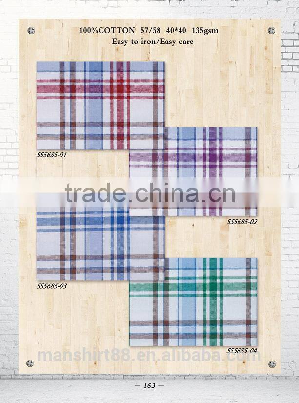 2017 hig quality non iron contrast color oxford men new model shirt