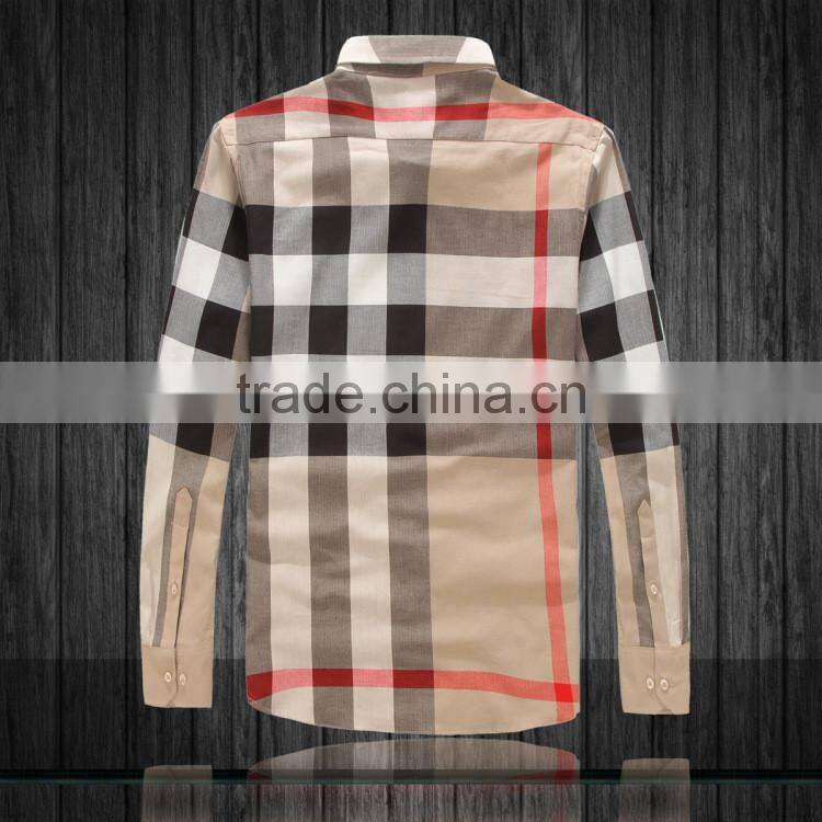 Alibaba new design fashion checkered embroidered polo shirt for men