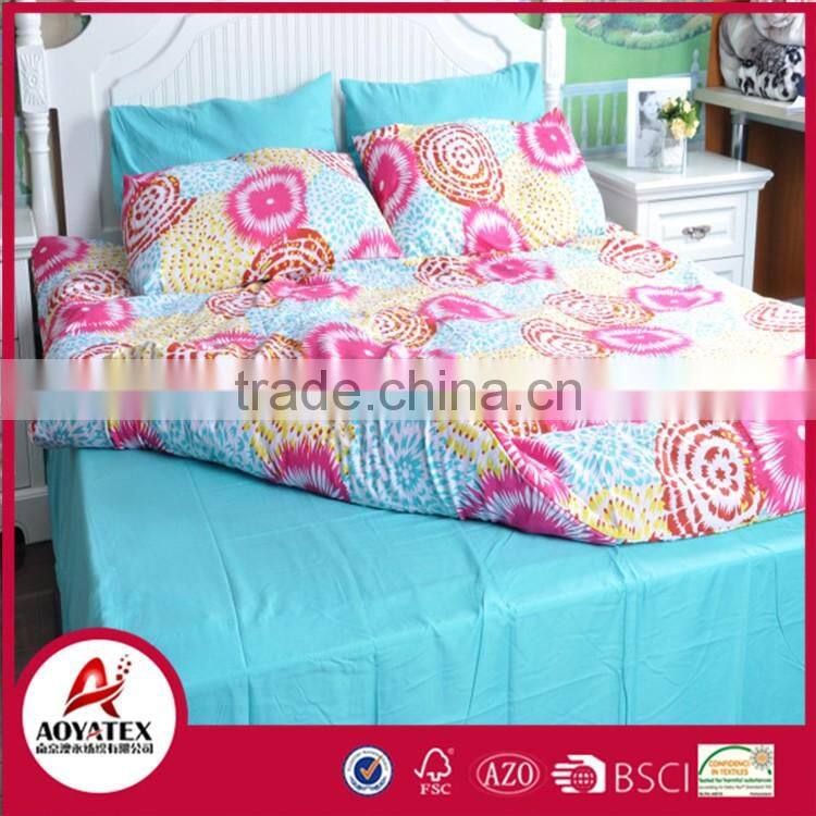 Alibaba hig quality cheap bedding sets matching with 2 pillows