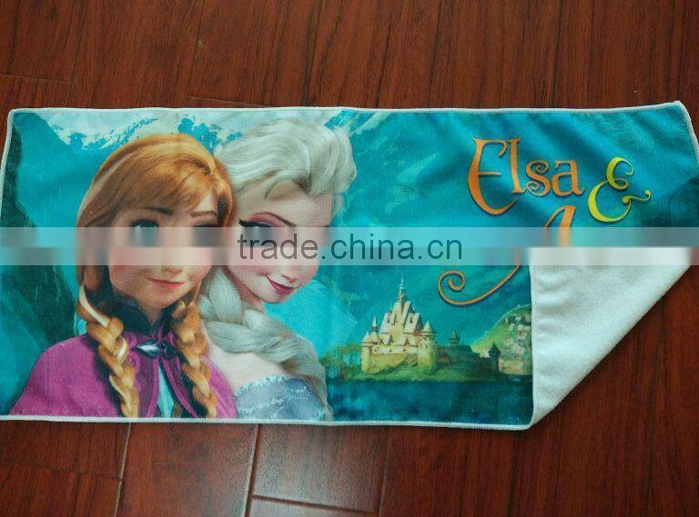 popular design microfiber hand towel face towel