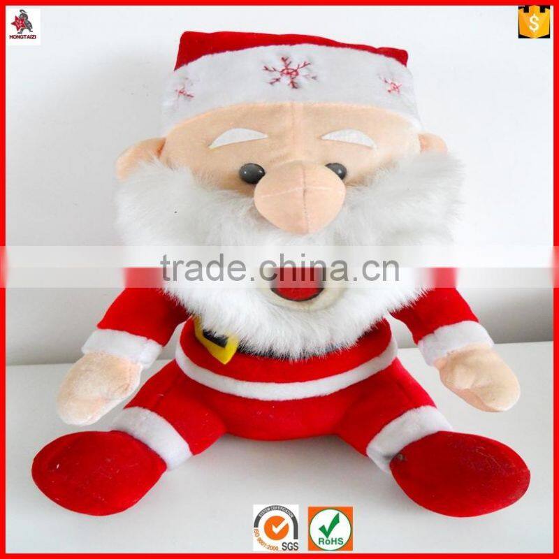 Customized good quality Various santa Claus soft toys