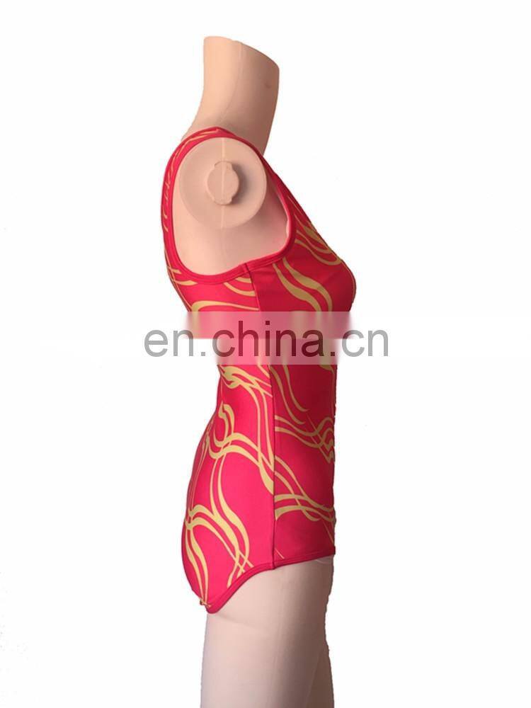 Sparkly Lycra Girls Dance Customized gymnastics competition leotards design