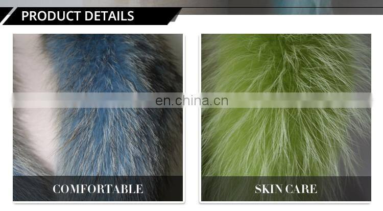 Factory Price Wholesale Fur Scarf Real Raccoon Collar