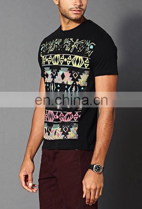 wholesale printed new fashion high quality custom t shirt