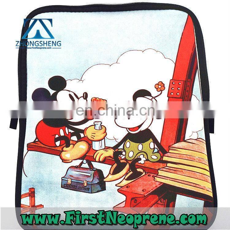 Multifunction Travel 13.3 inch Neoprene Laptop Sleeve for Notebook or Media