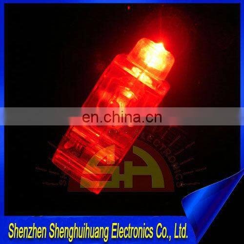 green color LED magic flashing finger light with black belt