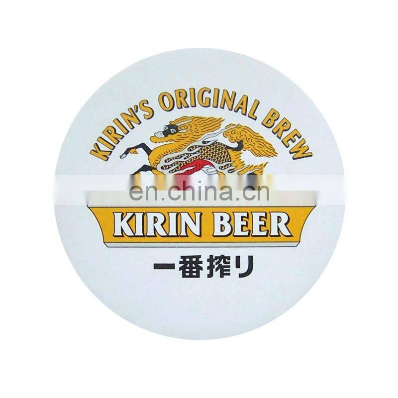 round colorful printing custom made paper placemat for kids