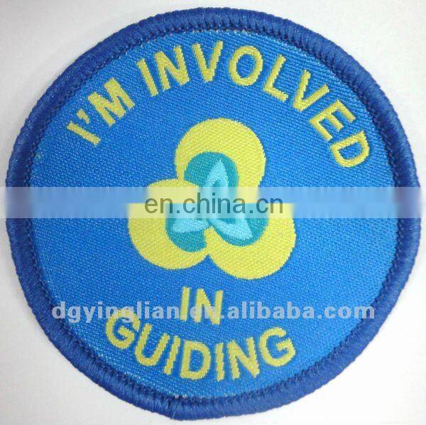 cheap and nice quality woven patch