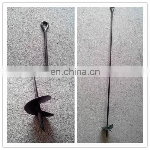 Soil Compression Screw Type Earth Anchor