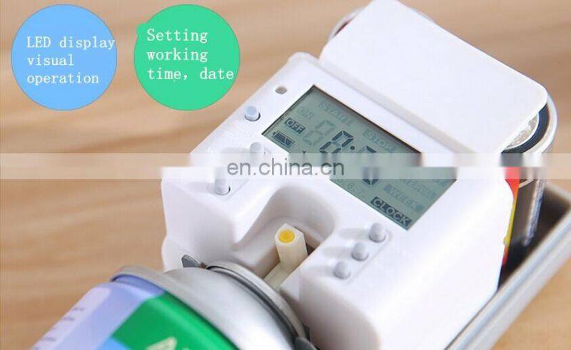 LCD digital air freshener dispenser automatic spray aerosol dispenser