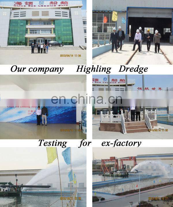 Hydraulic Sand Dredging Ship with Cutter