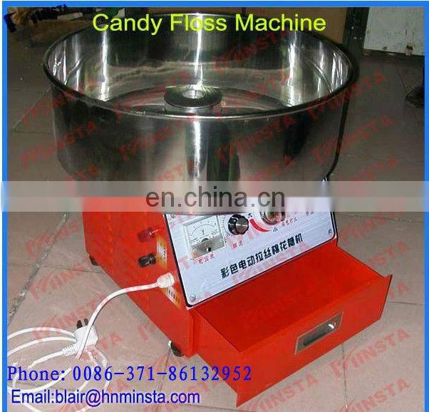 SHIPULE Commercial cotton candy machine,candy floss machine for sale with cart