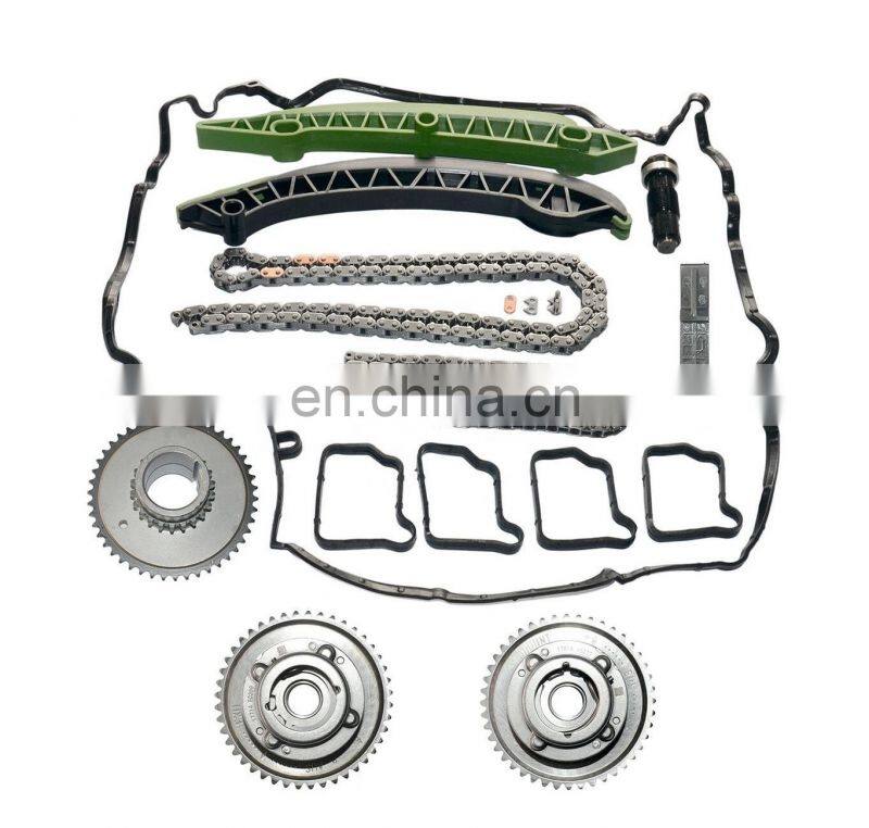 M271 W204 C250 SLK250 Camshaft Adjuster&Timing Chain Kit 2710501400 2710502547 2710503347 2710501500 2710502647 2710503447