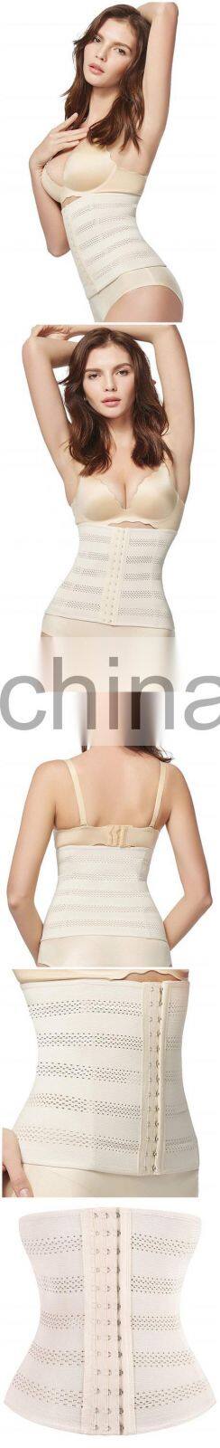 Women's Breathable Elastic Corset Waist Trainer Cincher Belt Shapewear