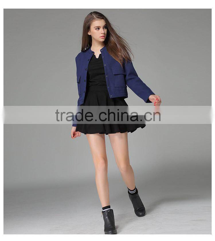 OEM 2015 New Arrival Europe Style Motorcycle Women Jacket