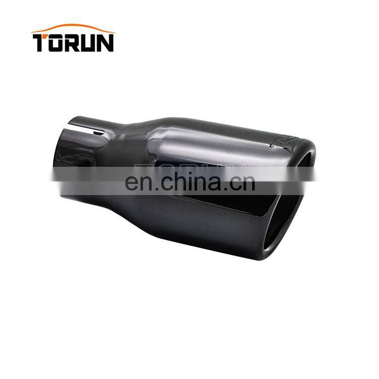 Hot sale high quality Universal black exhaust tail pipe tips