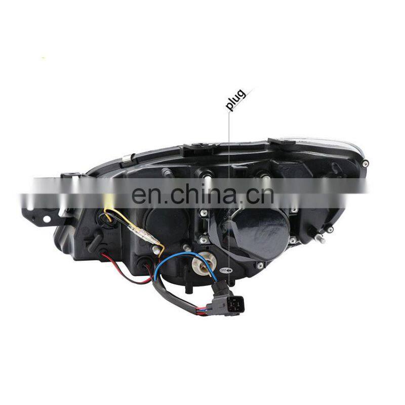 C Style DRL High bright Tuning Headlamp for 9th Subaru WRX 2005-2008