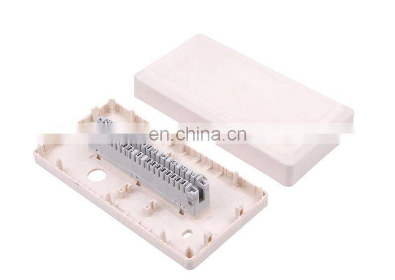 MT-2301 10 pair distribution box indoor krone ABS terminal box