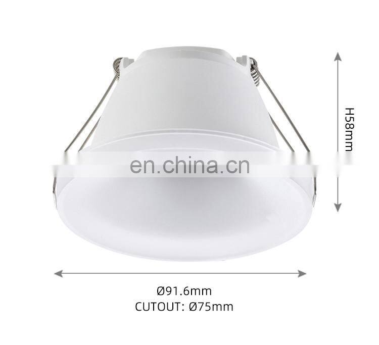 HUAYI New Arrival Modern Simple Style Home Corridor PC Aluminum 6W LED Spotlight Lamp