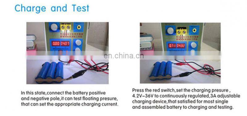788H LED Dual Pulse Spot Welder 18650 Battery Charger 800A 0.1-0.2 mm 36V 60A