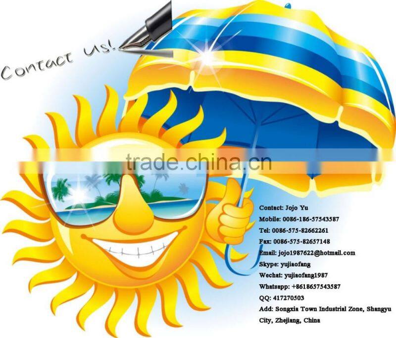 china promotion outdoor advertising beach umbrellas