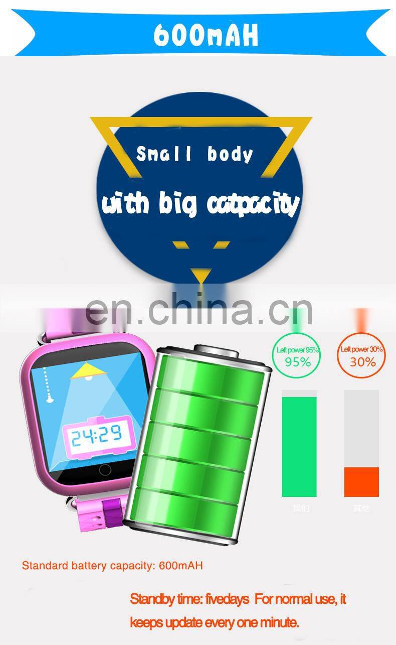 Kids gps watch gadget 2019 smart Bracelet Q750 Q100 smartwatch phone SOS tracker GPS for Children