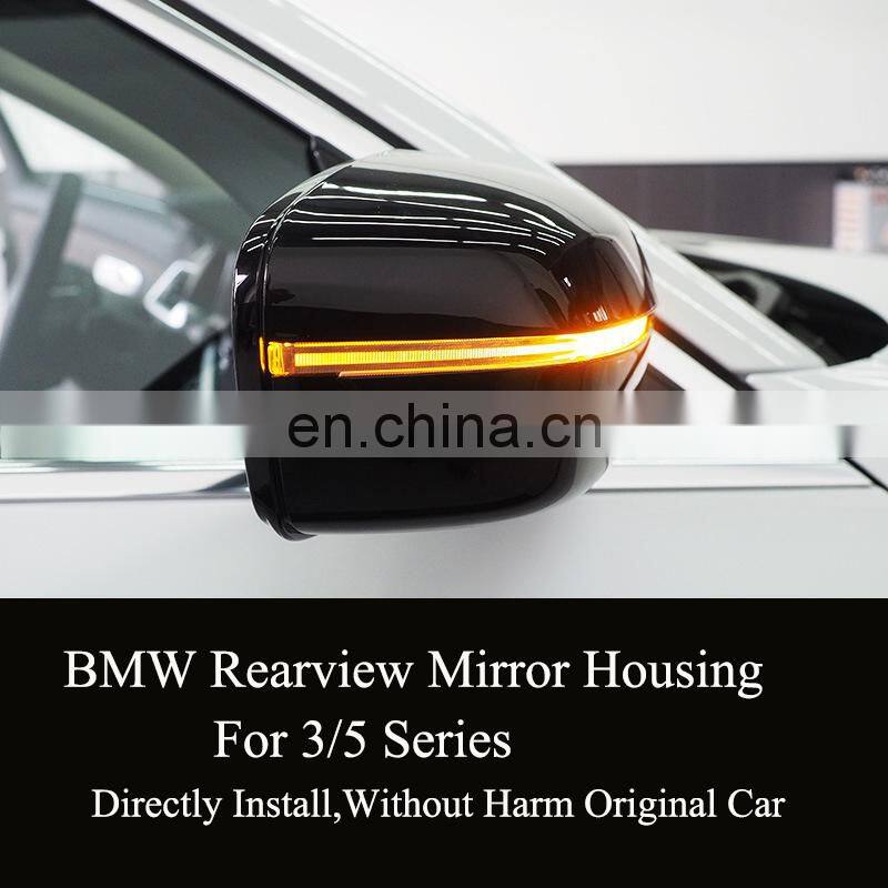 Runde Newest Rearview Mirror Covering For F10 F18 F30 F35 G20 G28 G30 G38 Original Car 1:1 Customization Rearview Housing