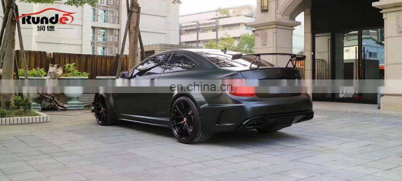 RD Perfect Fitment BS Style FRP And CF Material Auto Car Full Wide Body Kit For MERCEDES BENZ W204 C63 Coupe body kit
