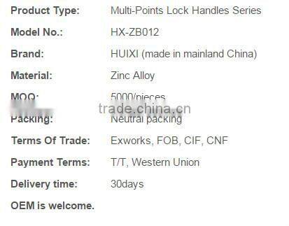 ZB012 good quality cheap aluminum window locks