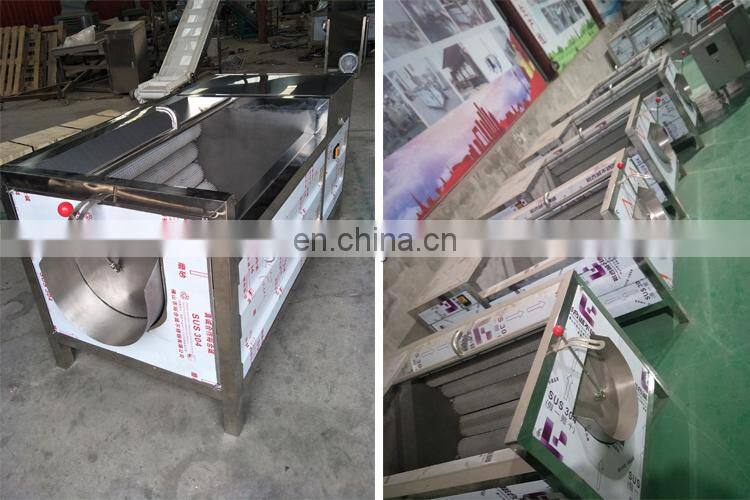 Automatic Vegetable Peeler Cassava Washing and Peeling Machine Carrot Peeler Root Vegetable Food Processing Machine