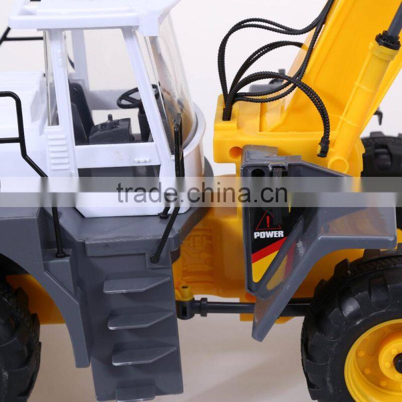 RC 6 channel plastic models toy excavator