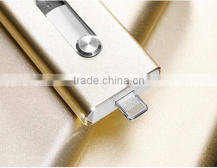 Wholesale alibaba OTG metal usb memory stick 32gb64gb for Iphone