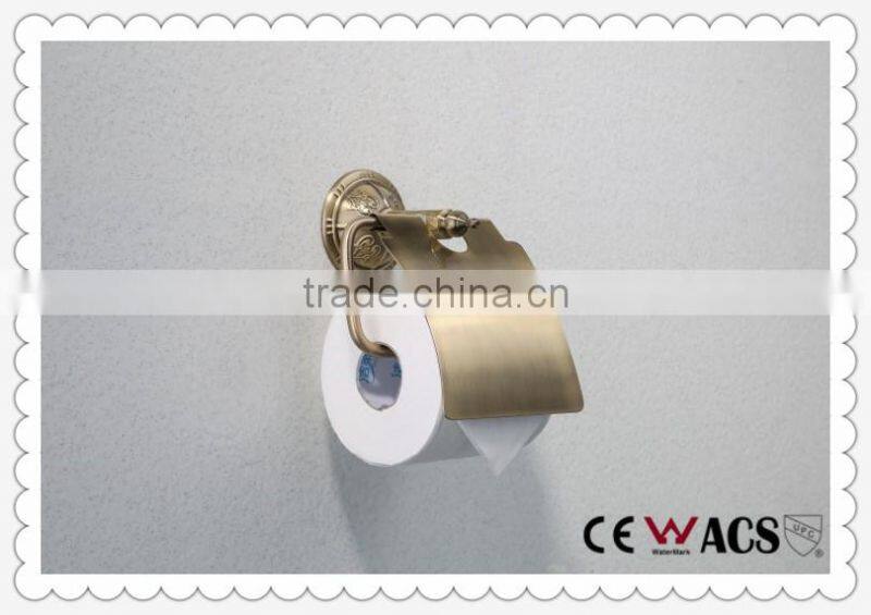 Antique Brass Bathroom Accessory Toilet Tiessue Holder